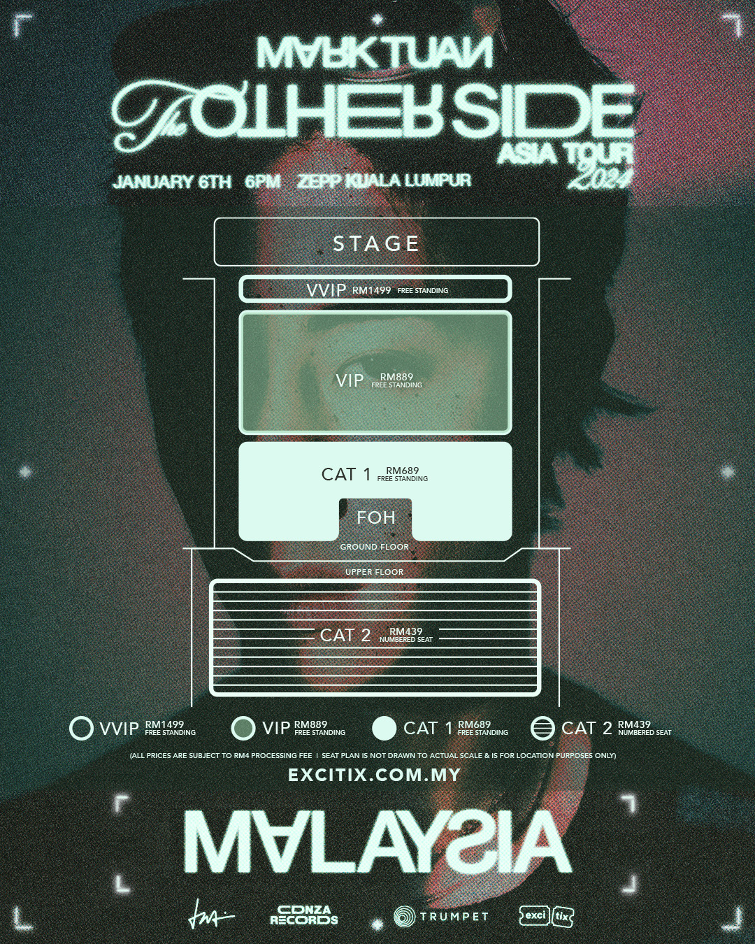 MARK TUAN 'The Other Side' ASIA TOUR 2024 Excitix